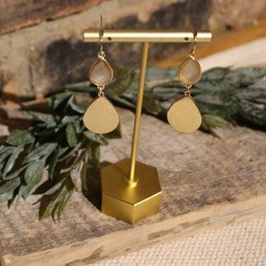 LOFT Gold Drop Earrings